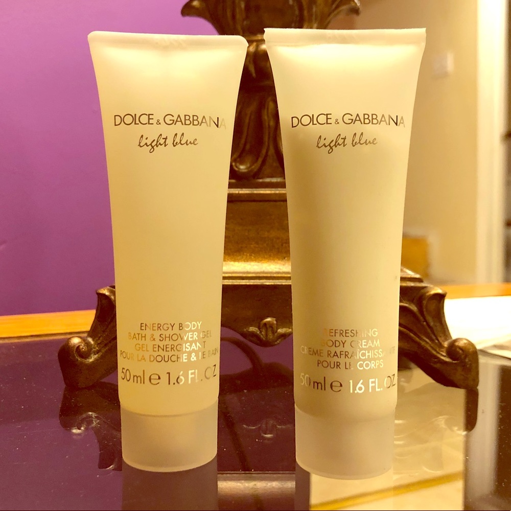 Dolce & Gabbana Light Blue shower gel & body cream